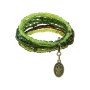 KONPLOTT Armband Petit Glamour d´Afrique grün antik Messing