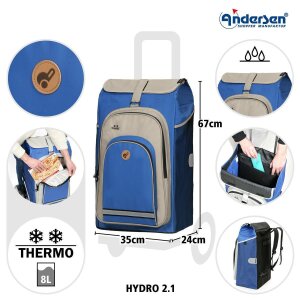Andersen Shopper Tasche Hydro 2.1