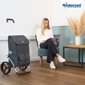 Andersen Royal Shopper IPEK Ma Fahrradanhänger 25 cm Dreispeichenrad