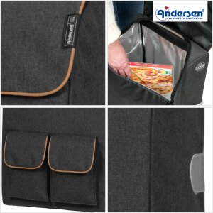 Andersen Royal Shopper IPEK Ma Fahrradanhänger 25 cm Metallspeichenrad