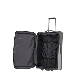 Travelite 2Rad Koffer Viia L mit Dehnfalte Schiefer