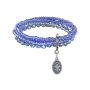 KONPLOTT Armband Petit Glamour d´Afrique blau antik Silber