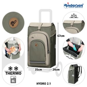 Andersen Royal Shopper Hydro 2.1 29 cm Kugellagerrad