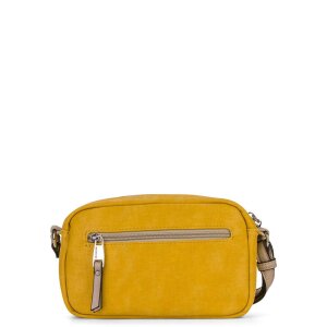 Emily & Noah Handtasche mit Reißverschluss klein gelb