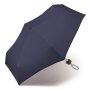 Happy Rain Taschenschirm Essential Regenschirm Ultra Mini blau