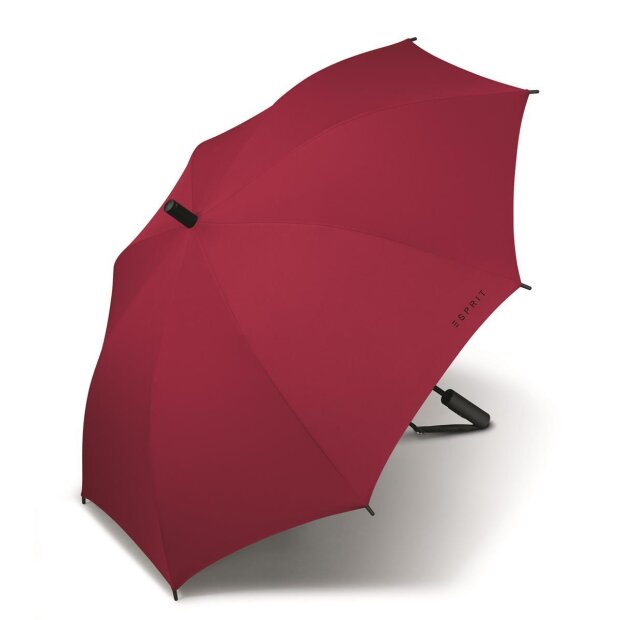 Esprit Regenschirm Slinger AC Automatik Regenschirm mit Tragegurt flagred