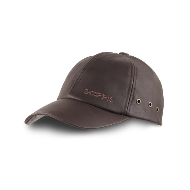 Scippis Leder Kappe Leather Cap