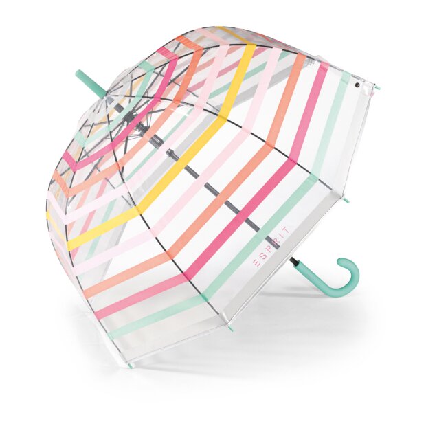 Esprit Regenschirm Domeshape Stripes