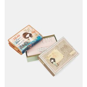 Anekke Reißverschluss-Geldbörse Portemonnaie Mediteran